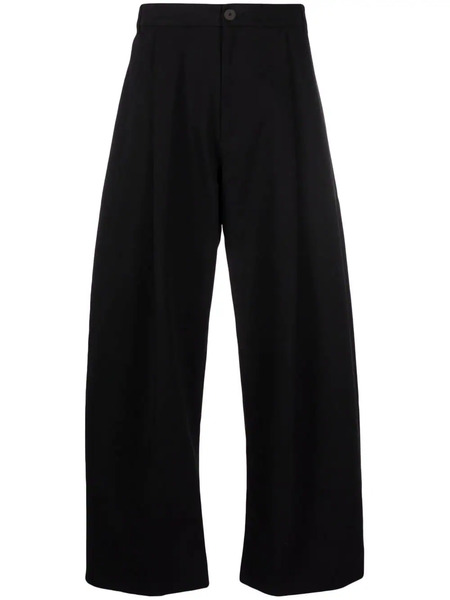  Studio Nicholson Wide-leg High-waisted Trousers - Black 