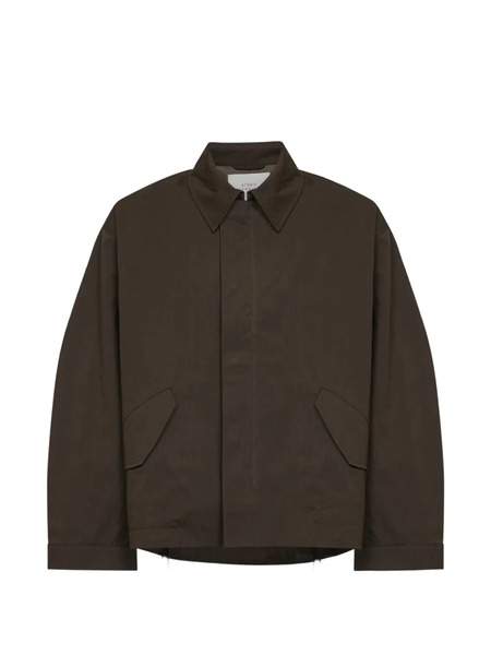  Studio Nicholson Zip-fastening Pointed-collar Jacket - Brown 