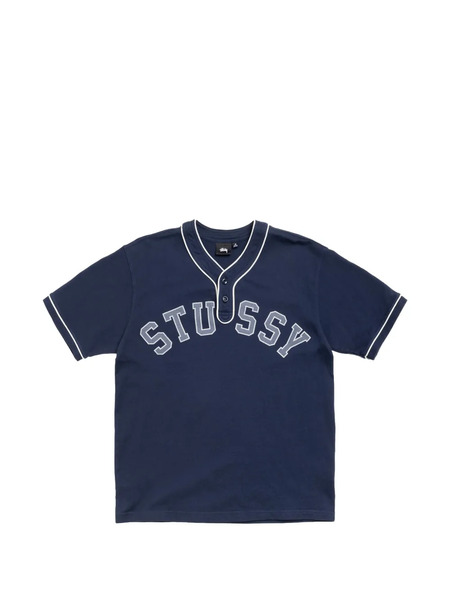  Stüssy Arch Baseball Jersey - Blue 