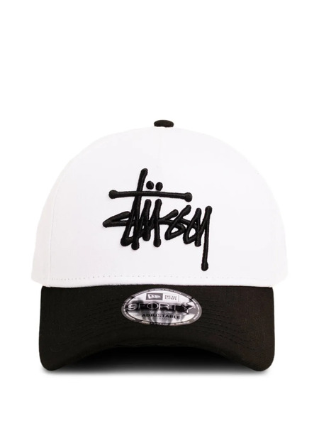  Stüssy Basic Baseball Cap - White 