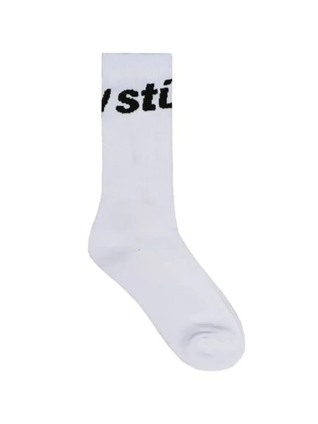  Stüssy Jacquard-logo Socks - White 