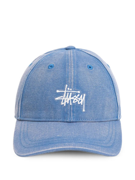  Stüssy Logo Baseball Cap - Blue 