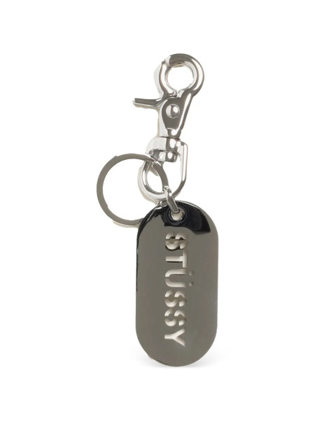  Stüssy Metal Keychain - Silver 