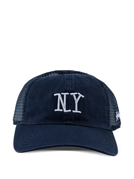  Stüssy New York Chapter Embroidered Cap - Blue 