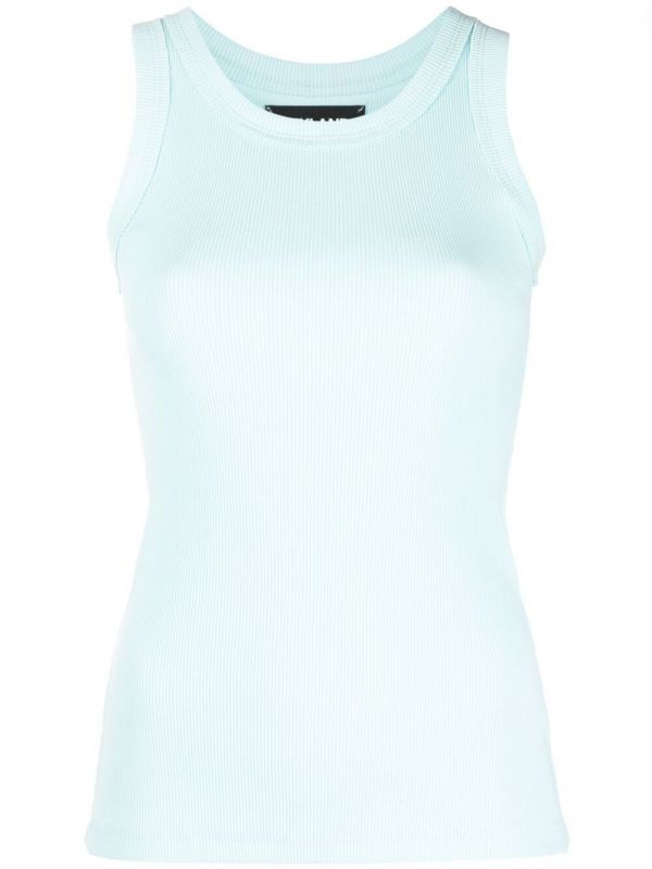  Styland Fitted Tank Top - Blue 
