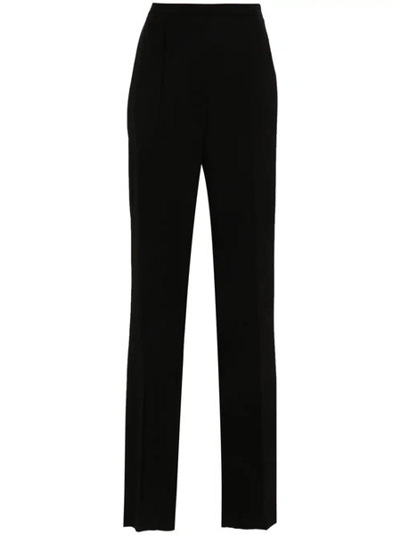  Styland High-waisted Straight-leg Trousers - Black 