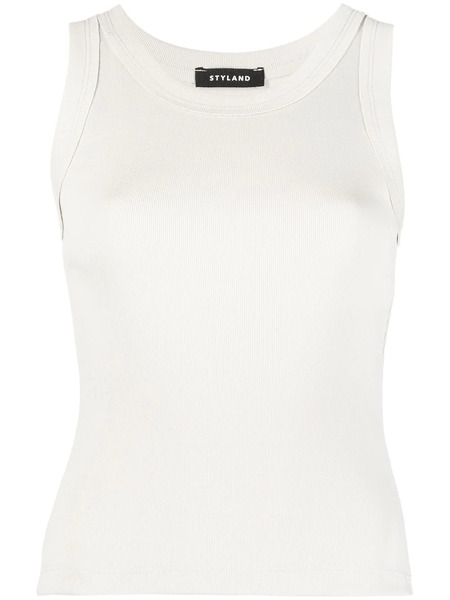  Styland Organic Cotton Vest Top - Grey 
