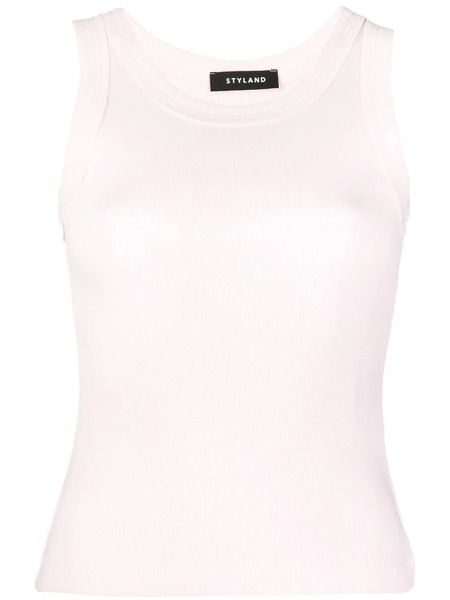  Styland Organic Cotton Vest Top - Pink 