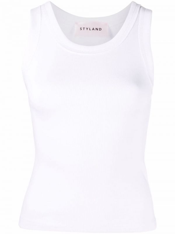  Styland Organic Cotton Vest - White 