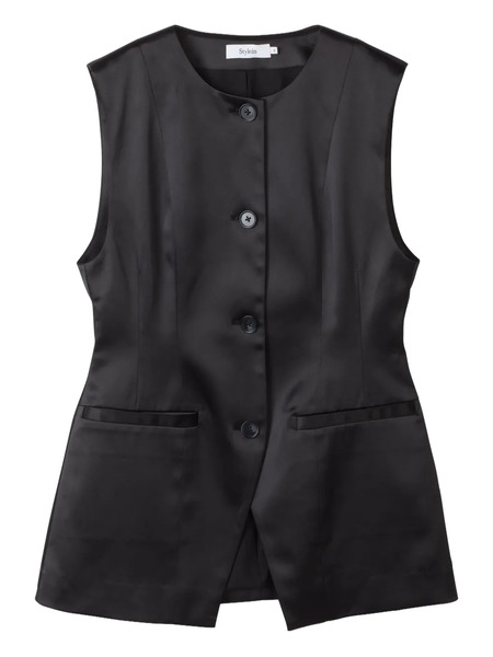  Stylein Balina Button Waistcoat - Black 