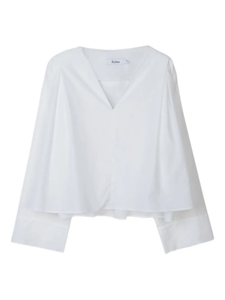  Stylein Javeria V-neck Top - White 