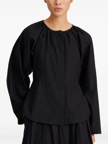  Stylein Junina Pleated Blouse - Black 