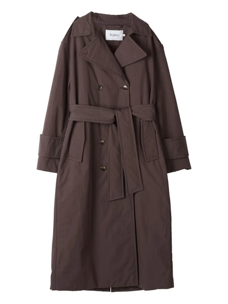  Stylein Sandra Belted Trench Coat - Brown 