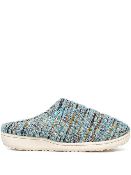  Subu Textured Slippers - Blue 