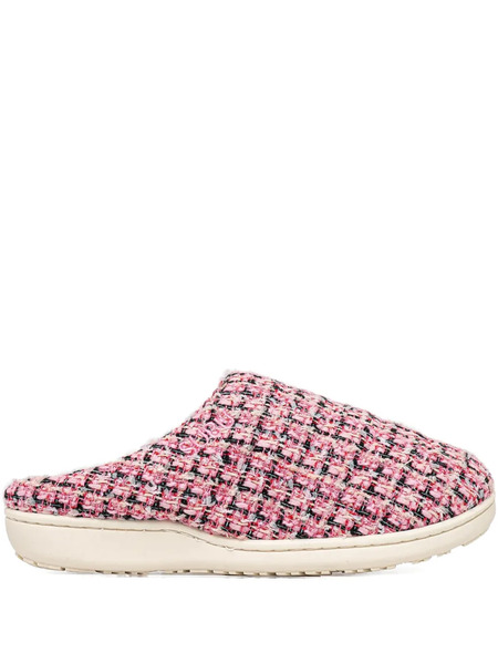 Subu Tweed Slippers - Pink 