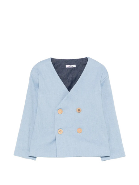  Suenos Kidswear Double-breasted Blazer - Blue 