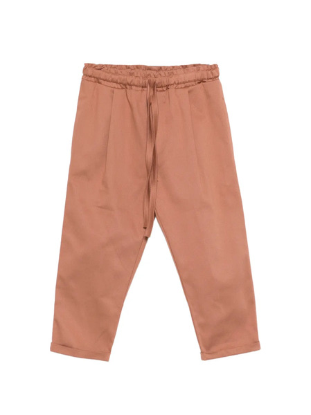  Suenos Kidswear Drawstring-fastening Trousers - Brown 