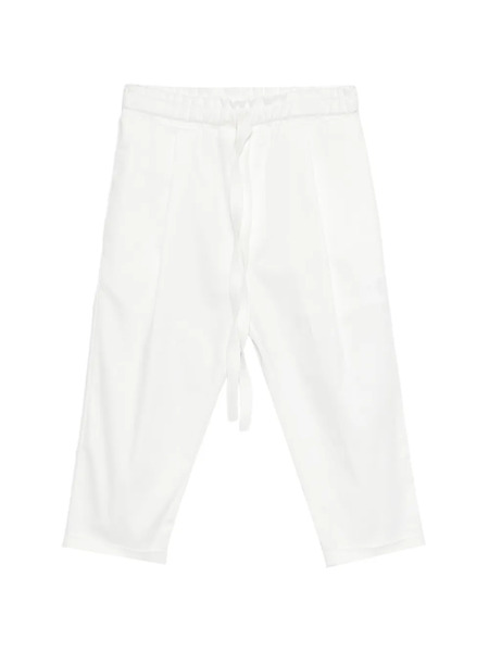  Suenos Kidswear Drawstring-fastening Trousers - White 