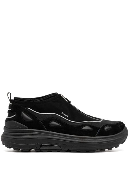  Suicoke Akk-zip Panelled Sneakers - Black 
