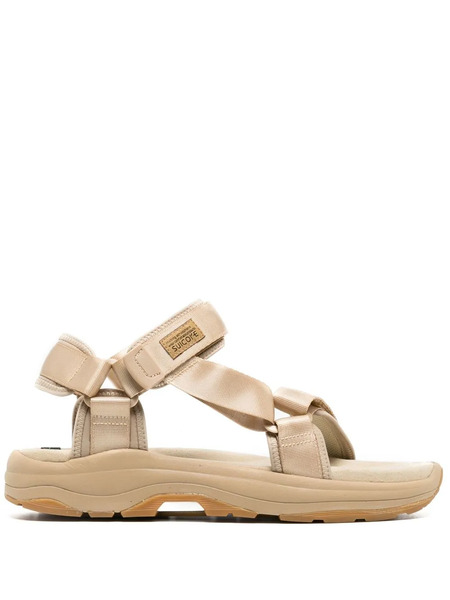 Suicoke Depa-v2po Touch-strap Sandals - Brown 