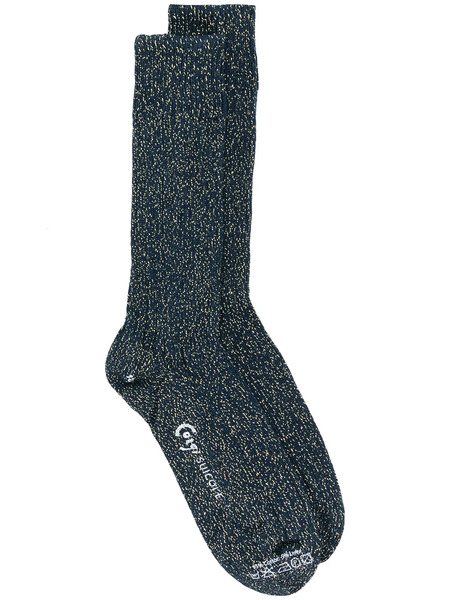  Suicoke Lurex High Socks - Blue 