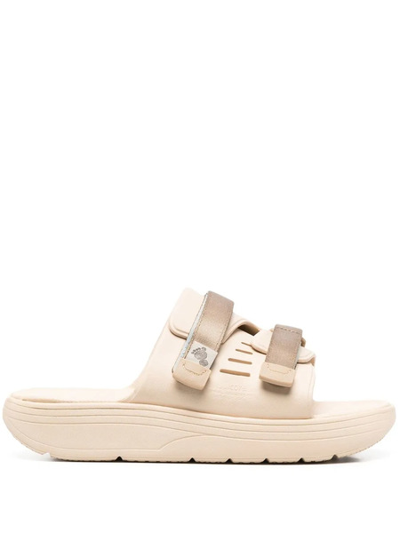 Suicoke Ogin Double Touch-strap Sandals - Neutrals 