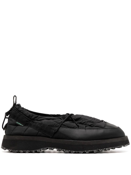  Suicoke Pepper-trab-eco Quilted Sneakers - Black 