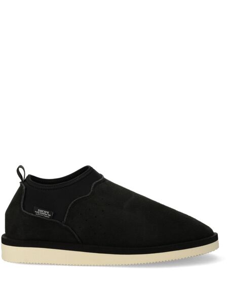 Suicoke Suede Slippers - Black 