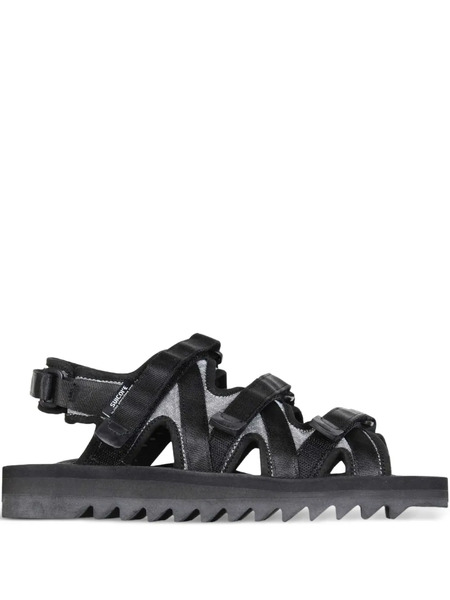  Suicoke Touch-strap Flat Sandals - Black 