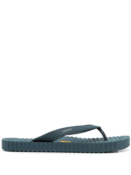  Suicoke Von Thong-strap Flip Flops - Blue 