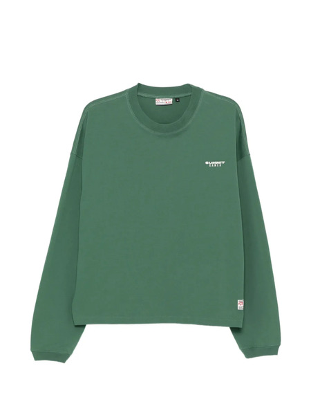 Summer Games Logo-embroidered T-shirt - Green 