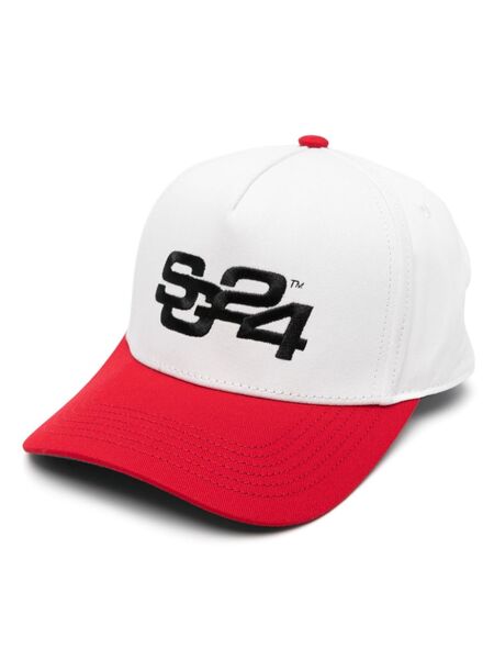  Summer Games Motif-embroidered Cap - White 