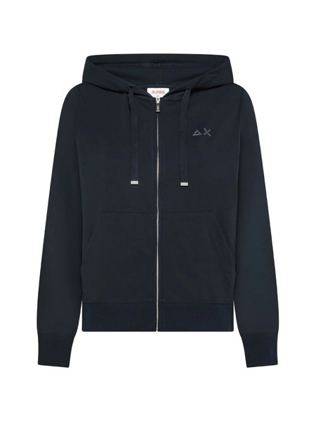  Sun68 Logo-detail Hoodie - Blue 