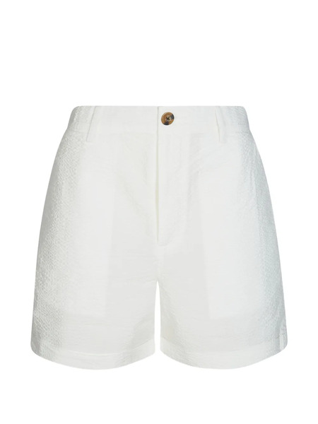 Sun68 Logo-embroidered Shorts - White 