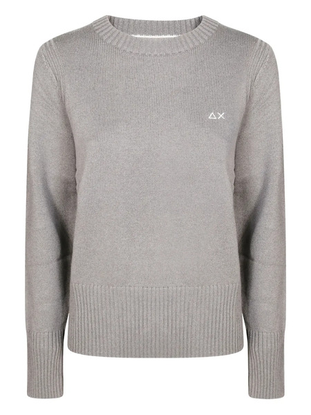  Sun68 Long-sleeve Crew-neck Sweater - Grey 