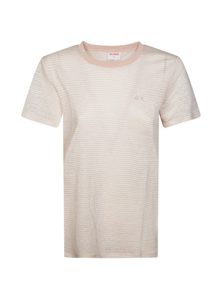  Sun68 Striped T-shirt - Neutrals 