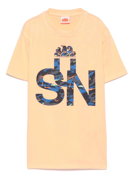  Sundek Cotton T-shirt - Orange 