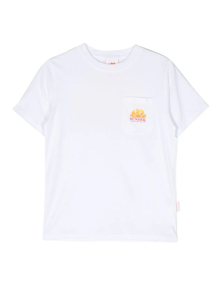  Sundek Logo-print Cotton T-shirt - White 