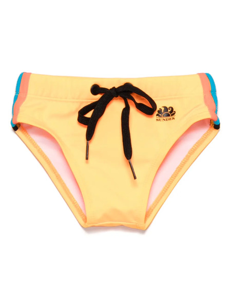  Sundek Logo-print Swim Briefs - Orange 