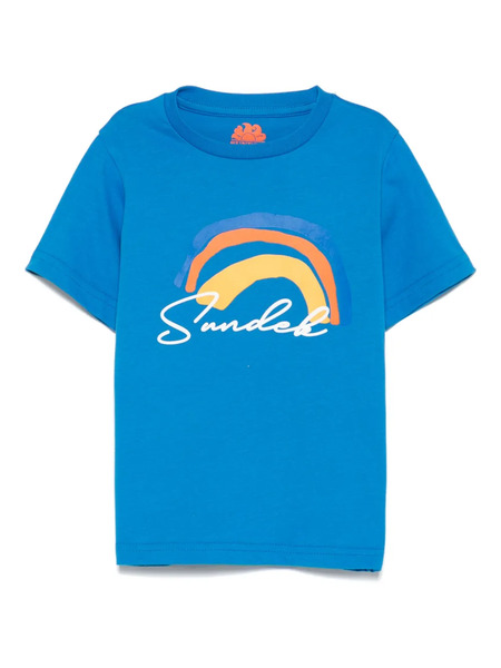  Sundek Logo-print T-shirt - Blue 