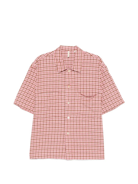  Sunflower Adam Checked Shirt - Pink 