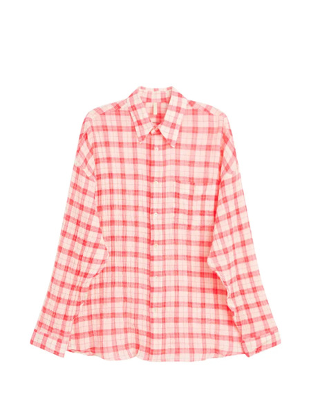  Sunflower Checked Shirt - Pink 