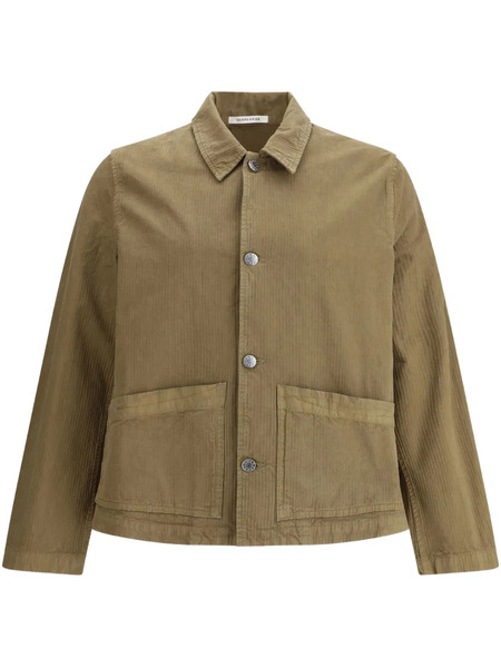  Sunflower Cotton Shirt Jacket - Neutrals 