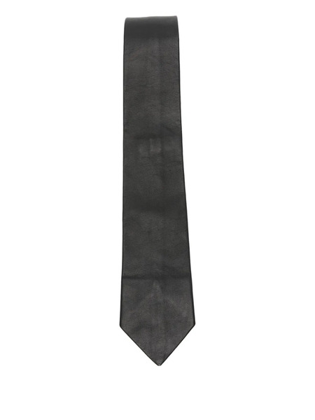  Sunflower Leather Tie - Black 