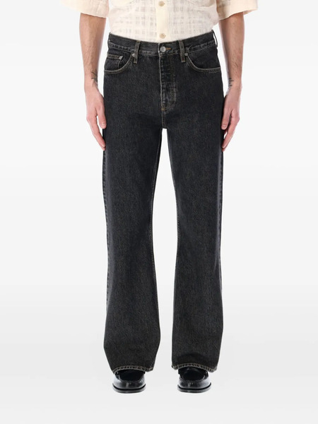  Sunflower Logo-patch Jeans - Black 