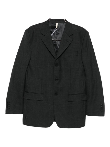  Sunflower Single-breasted Notched-lapel Jacket - Grey 