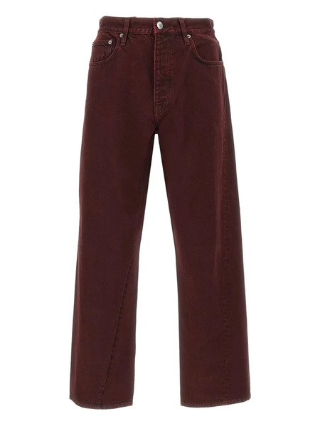  Sunflower Wide Twist Jeans - Red 