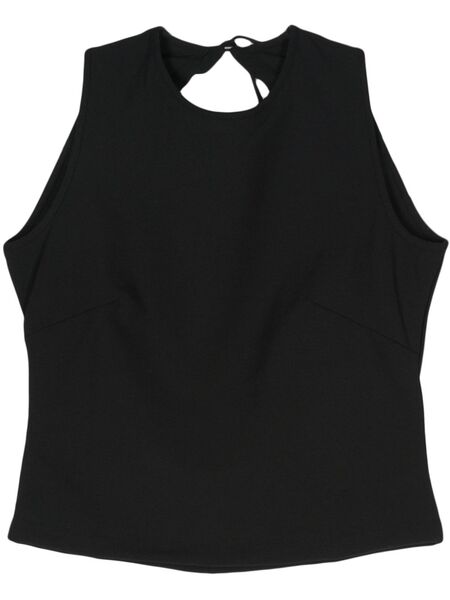 Sunnei Buco Cut-out Detailing Top - Black 