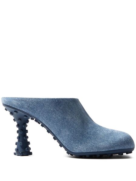  Sunnei 1000chiodi Mules - Blue 
