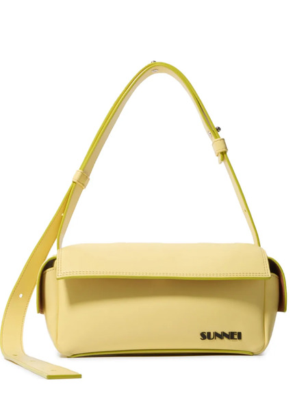 Sunnei Labauletto Structured Handbag - Yellow 